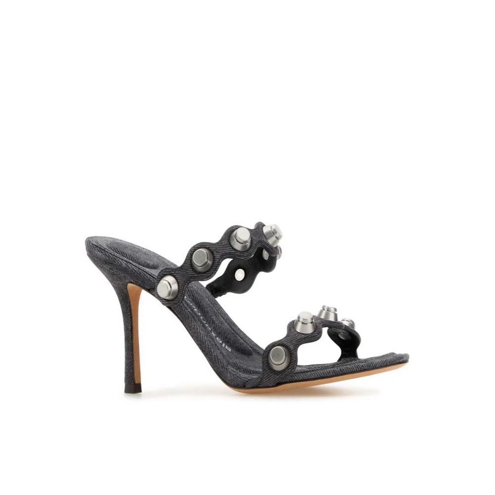 Alexander wang riot heels grey